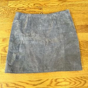 Blank NYC suede skirt